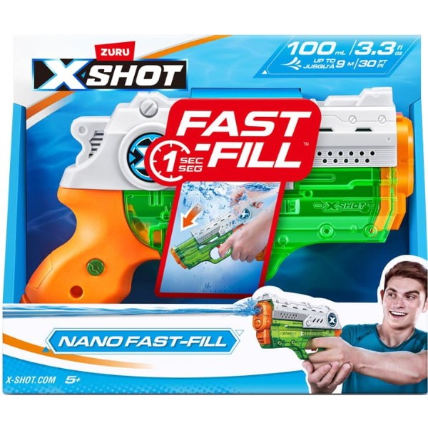 Фото - Водяной бластер ZURU Fast-Fill Nano (56333R)