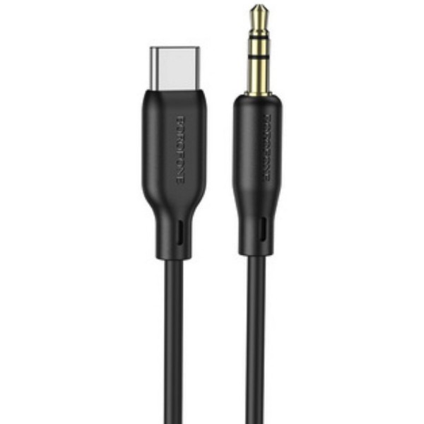 Фото - Адаптер BOROFONE BL18 Type-C Black (6941991101069)