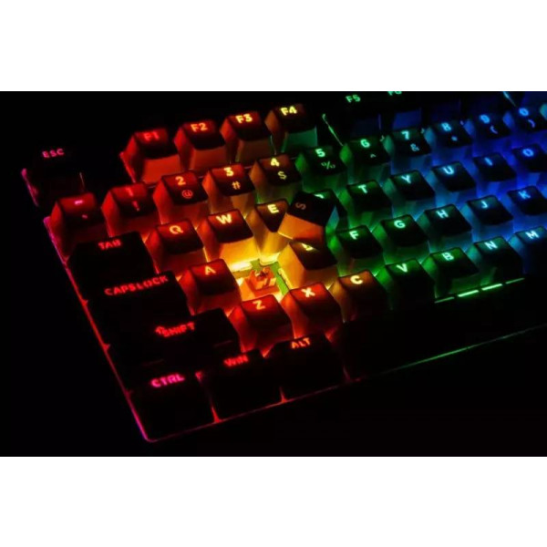 Фото - Клавіатура дротова ігрова Lorgar Azar 514 RGB EN/UA Gaming Wired Black (LRG-GK514B-UA)