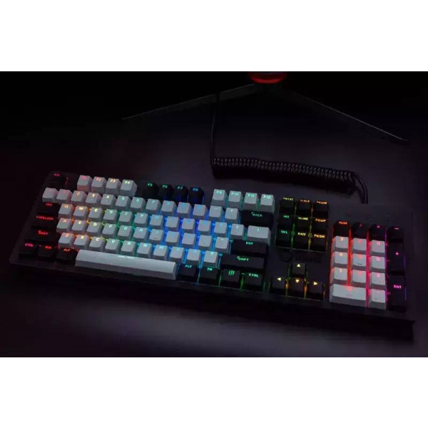 Фото - Клавіатура дротова ігрова Lorgar Azar 514 RGB EN/UA Gaming Wired Black (LRG-GK514B-UA)