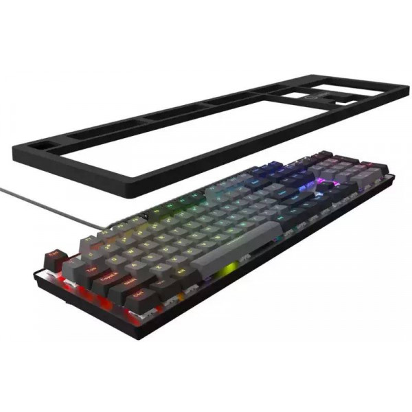 Фото - Клавіатура дротова ігрова Lorgar Azar 514 RGB EN/UA Gaming Wired Black (LRG-GK514B-UA)