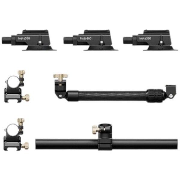 Фото - Кріплення для екшн-камери Insta360 Triple Suction Cup Car Mount (CINSBAVA)