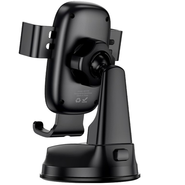 Фото - Автодержатель BOROFONE BH130 Follower gravity car holder(center console) Black (6941991121289)