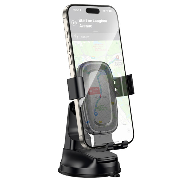 Фото - Автодержатель BOROFONE BH130 Follower gravity car holder(center console) Black (6941991121289)