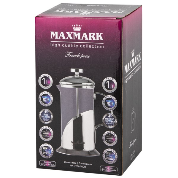 Фото - Френч-прес Maxmark MK-F69-1000