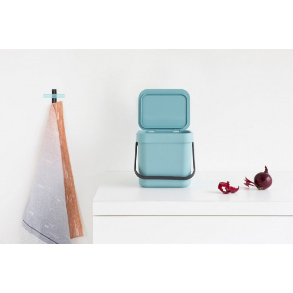 Фото - Настільний контейнер для сміття Brabantia Sort & Go 3 л 209826