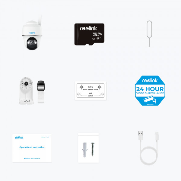 Фото - IP-камера Reolink Go Series G430 (Go PT Plus) без солнечной панели