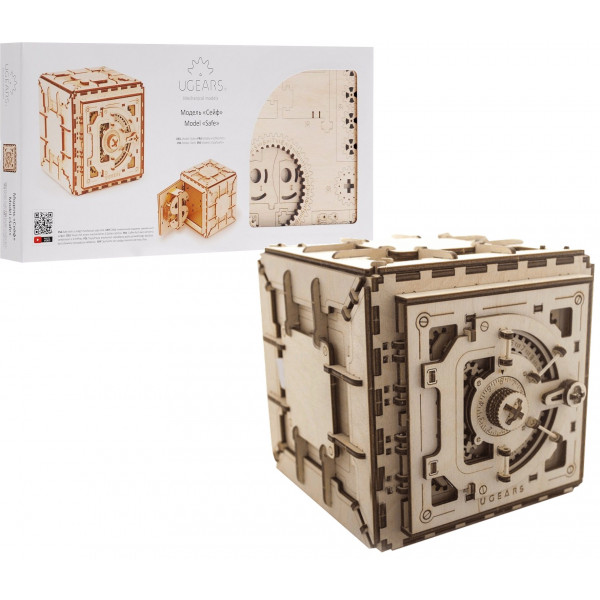 Фото - 3D пазли Ugears Сейф (70011)
