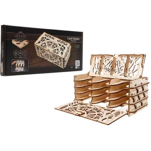Фото - 3D пазли Ugears Картхолдер (70068)