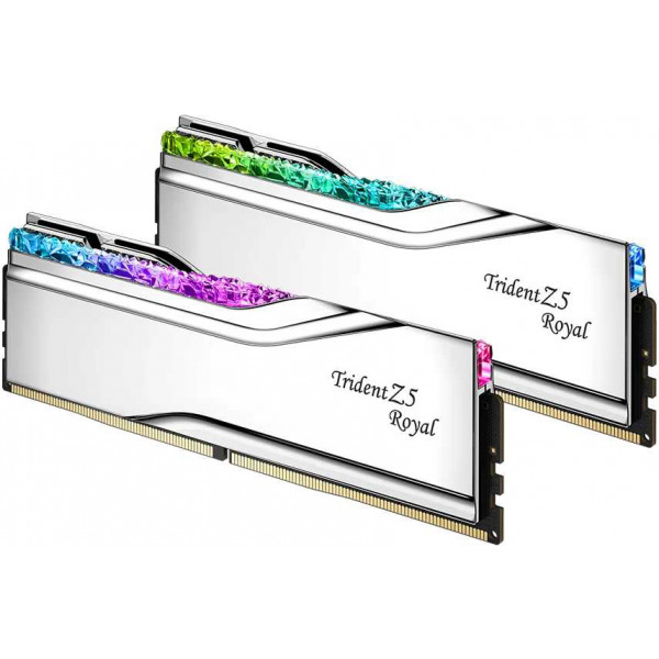 Фото - Память DDR G.Skill Trident Z5 Royal DDR5-6400 96GB (2x48GB) (F5-6400J3239F48GX2-TR5S)