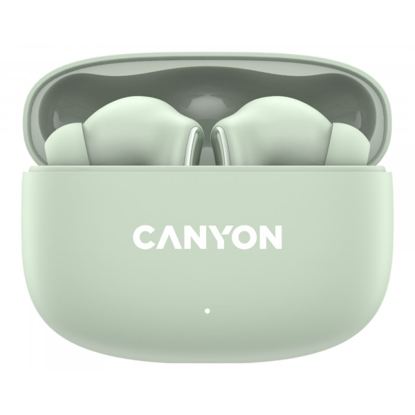 Фото - Навушники вкладиші бездротові TWS Canyon OnGo 9 Green (CNS-TWS9G)