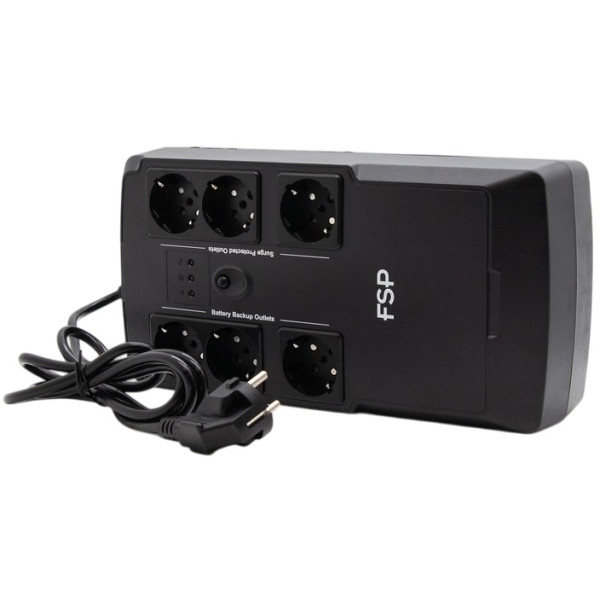 Фото - Источник бесперебойного питания FSP NanoFit 600 (PPF3602303)