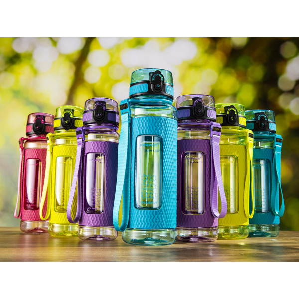 Фото - Пляшка для води UZspace 5045 Diamond 700 мл Салатовая