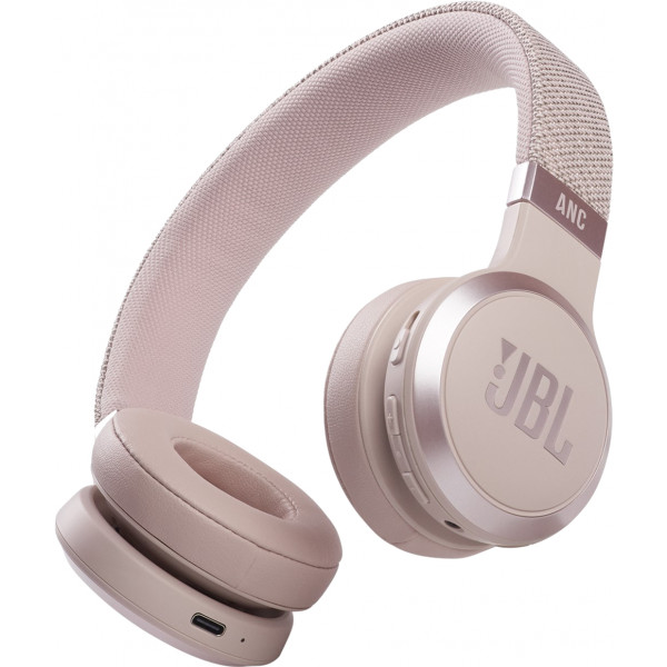 Фото - Навушники накладні бездротові JBL Live 460NC Rose (JBLLIVE460NCROS)