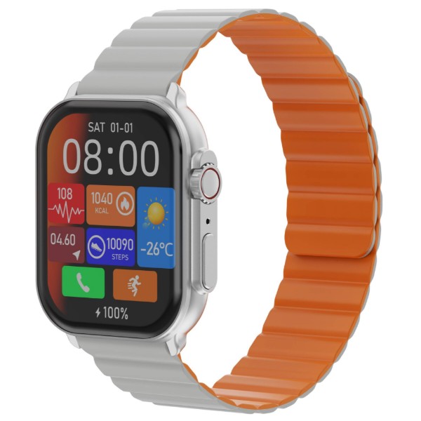 Фото - Смарт-годинник iMiki SF1 Silver Magnetic Strap