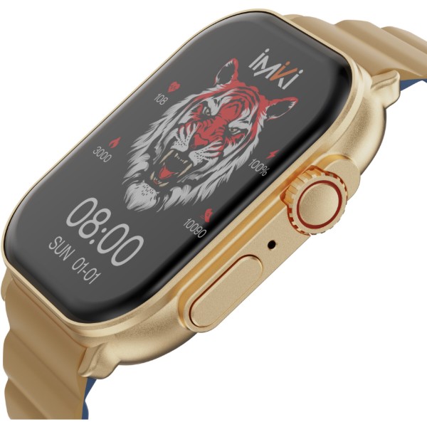 Фото - Смарт-часы iMiki SF1 Gold Magnetic Strap