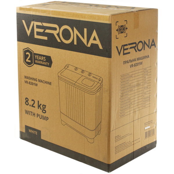 Фото - Пральна машина VERONA VR-8201W