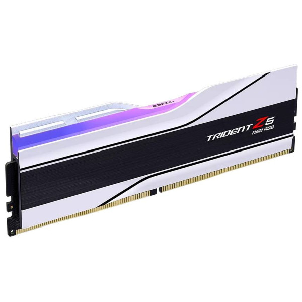 Фото - Память DDR G.Skill Trident Z5 Neo RGB White DDR5-6000 32GB (2x16GB) (F5-6000J2836G16GX2-TZ5NRW)