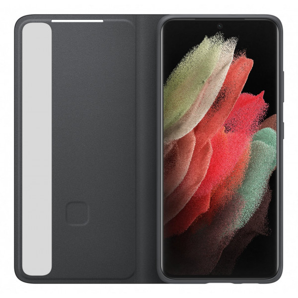 Фото - Чехол для смартфона Samsung Smart Clear View Cover Black Samsung Galaxy S21 Ultra (EF-ZG998CBEGRU)