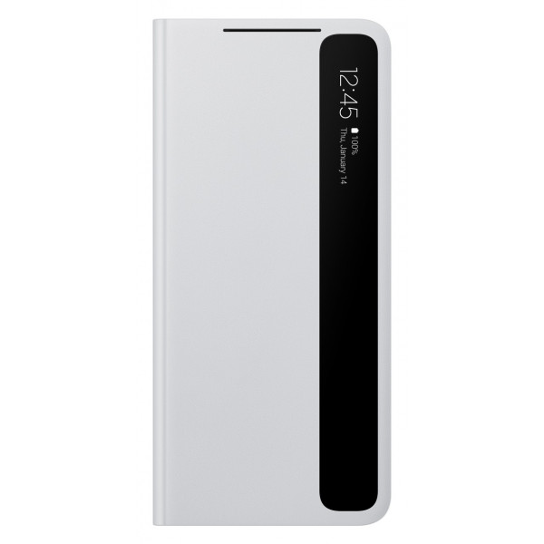 Фото - Чехол для смартфона Samsung Smart Clear View Cover Light Gray Samsung Galaxy S21 Ultra (EF-ZG998CJEGRU) Фото - Чехол для смартфона Samsung Smart Clear View Cover Light Gray Samsung Galaxy S21 Ultra (EF-ZG998CJEGRU)