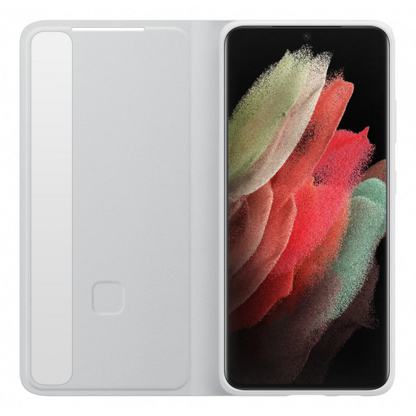 Фото - Чехол для смартфона Samsung Smart Clear View Cover Light Gray Samsung Galaxy S21 Ultra (EF-ZG998CJEGRU)