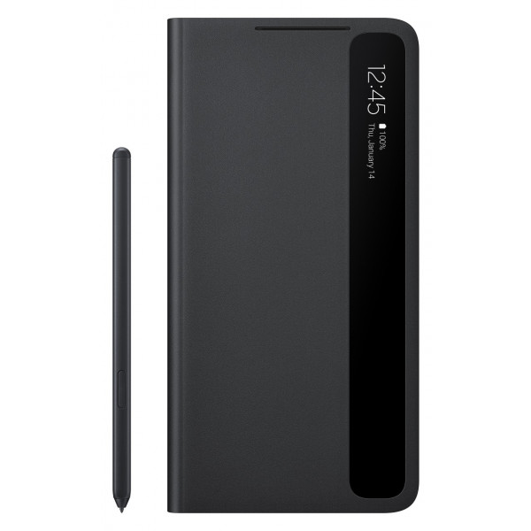 Фото - Чехол для смартфона Samsung Clear View Cover with S Pen Black Samsung Galaxy S21 Ultra (EF-ZG99PCBEGRU) Фото - Чехол для смартфона Samsung Clear View Cover with S Pen Black Samsung Galaxy S21 Ultra (EF-ZG99PCBEGRU)