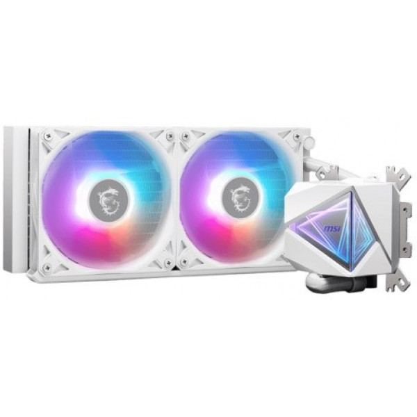 Фото - Водяная система охлаждения MSI MAG CoreLiquid I240 White Фото - Водяная система охлаждения MSI MAG CoreLiquid I240 White