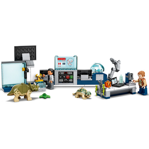 Фото - Конструктор LEGO Jurassic World Лаборатория доктора Ву: Пебег детёнышей динозавра (75939)