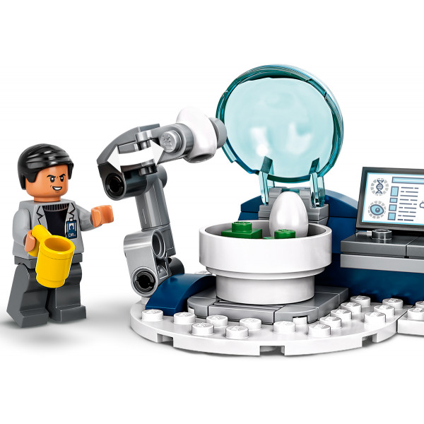 Фото - Конструктор LEGO Jurassic World Лаборатория доктора Ву: Пебег детёнышей динозавра (75939)