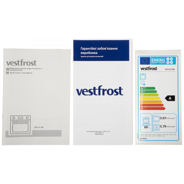 Фото - Духова шафа Vestfrost BOV67WE
