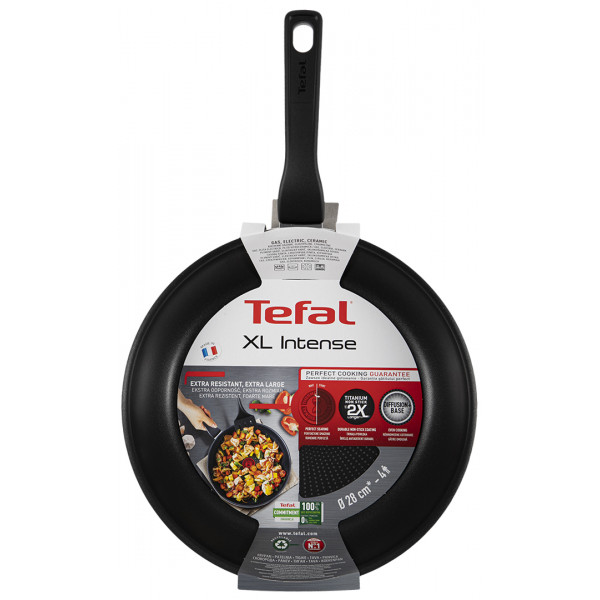 Фото - Сковорода універсальна Tefal C3840653 XL INTENSE 28 см