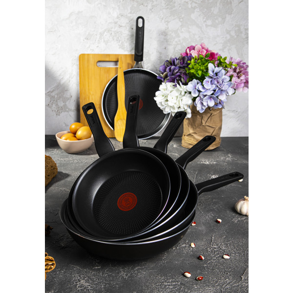 Фото - Сковорода універсальна Tefal C3840653 XL INTENSE 28 см
