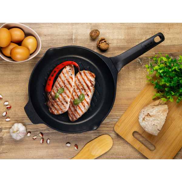 Фото - Сковорода гриль Tefal E2324074 Delicio 26 см Гриль