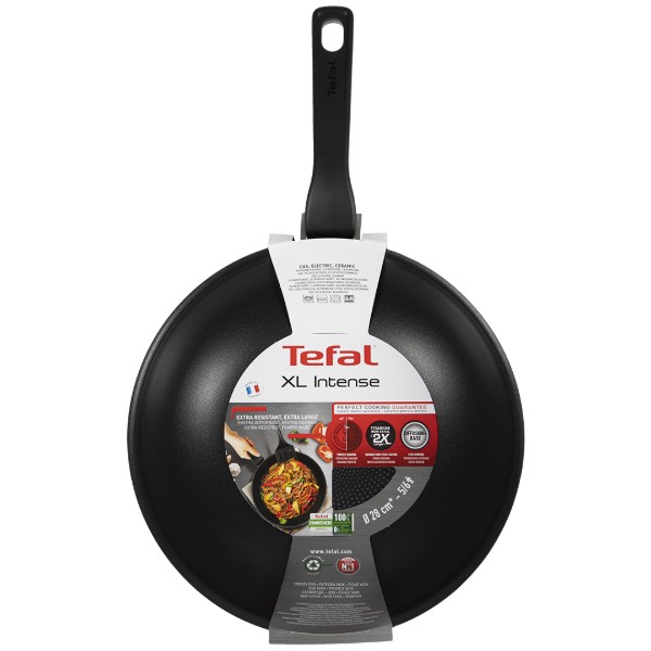 Фото - Сковорода ВОК Tefal C3841953 XL INTENSE 28 см ВОК