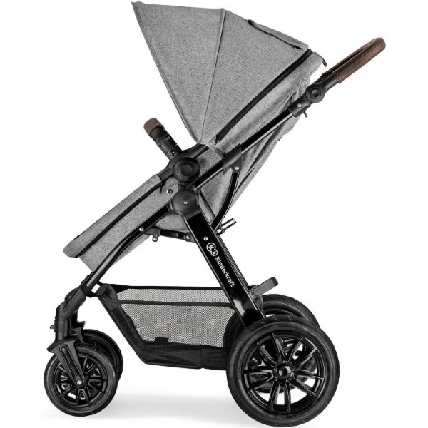 Фото - Коляска универсальная 3 в 1 Kinderkraft Moov Gray Melange (KKWMOOVGRYM0NC)