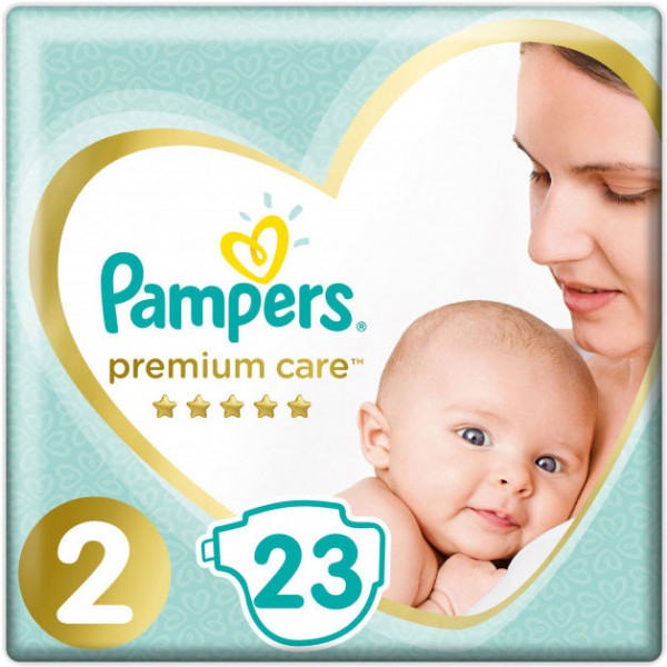 Фото - Одноразовые подгузники Pampers Premium Care Размер 2 (4-8 кг), 23 шт. (81689694)