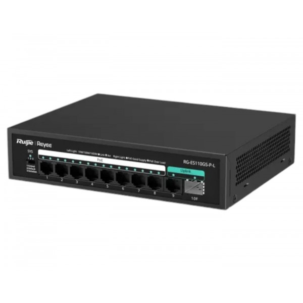 Фото - Коммутатор локальной сети (Switch) Ruijie Reyee RG-ES110GS-P-L