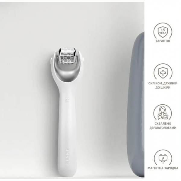 Фото - Масажер для обличчя GESKE MicroNeedle Face Roller 9 в 1 (GK000053WH01)