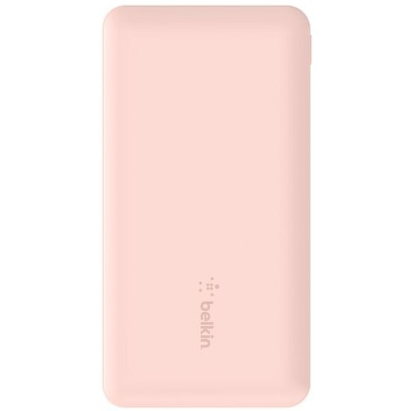 Фото - Батарея мобільна Belkin 10000mAh 15W Dual USB-A USB-C Rose Gold (BPB011BTRG)