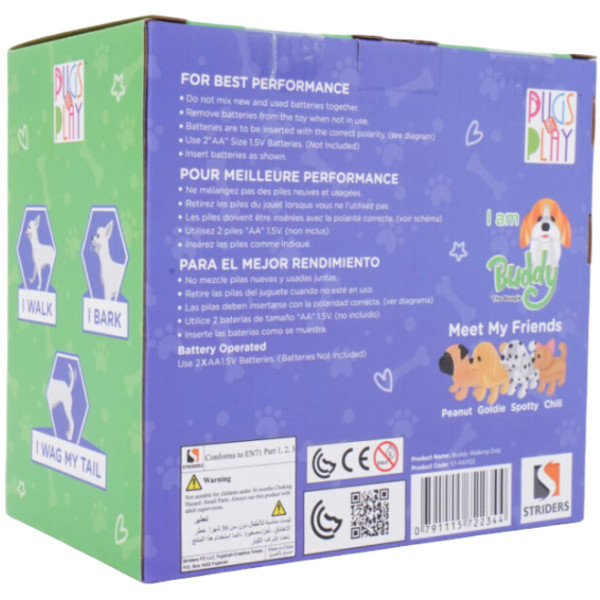 Фото - Интерактивная игрушка Pugs at Play Бигль (ST-PAP03)