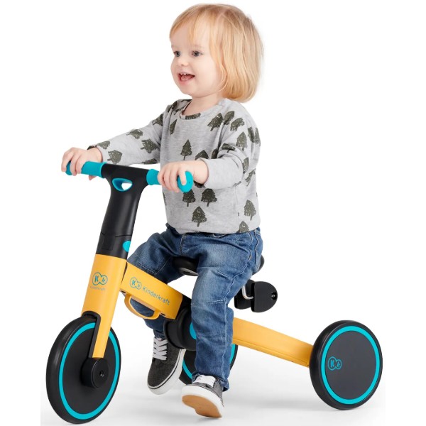 Фото - Трёхколёсный велосипед Kinderkraft 4TRIKE Primrose Yellow (KR4TRI00YEL0000)