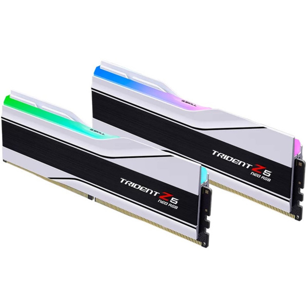 Фото - Память DDR G.Skill Trident Z5 Neo RGB DDR5-6000 2x48GB AMD EXPO WHITE (F5-6000J2636H48GX2-TZ5NRW)