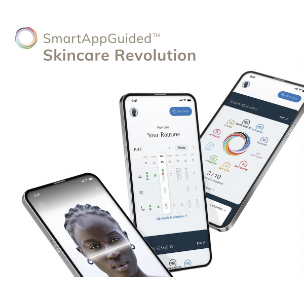 Фото - Масажер для обличчя GESKE MicroNeedle Face Roller 9 в 1 (GK000053WH01)