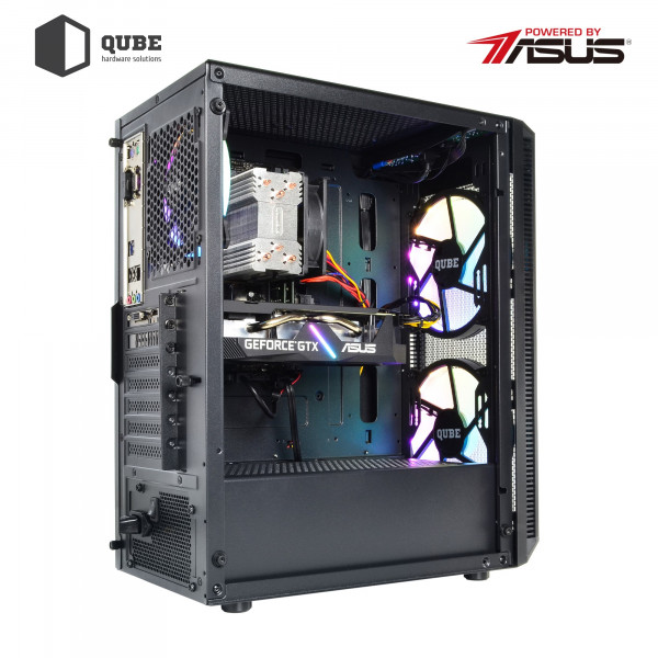 Фото - Системний блок QUBE QB i7 9700F RTX 3060 12GB 161 (i79700FRTX306012GB161)