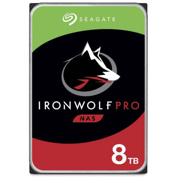 Фото - Жорсткий диск внутрішній Seagate SATA 8.0TB IronWolf Pro 7200rpm 256MB (ST8000NT001)