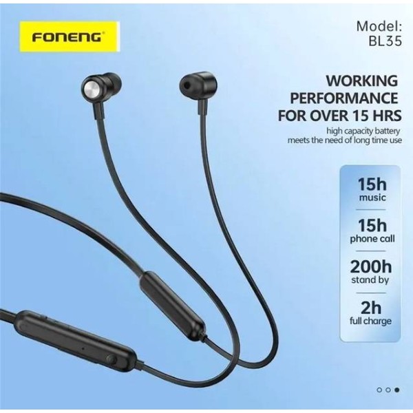 Фото - Наушники вкладыши беспроводные Foneng Neckband Sport (BL35)