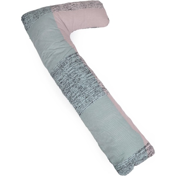 Фото - Подушка для майбутніх мам MirSon Г-подібна №5012 Color Line 17-4816 Meren 140x40x20 см (2200010969634)
