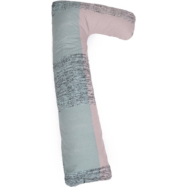 Фото - Подушка для майбутніх мам MirSon Г-подібна №5012 Color Line 17-4816 Meren 140x40x20 см (2200010969634)