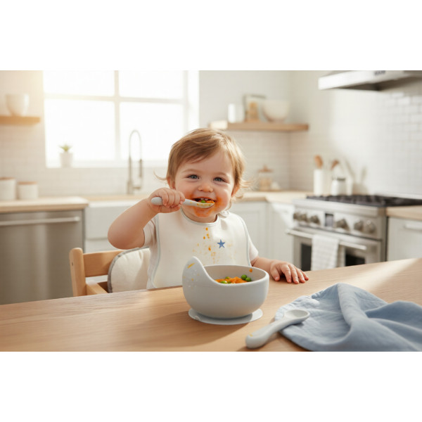 Фото - Набір дитячий Oribel Cocoon 2 пр. Gray (OR223-90013)