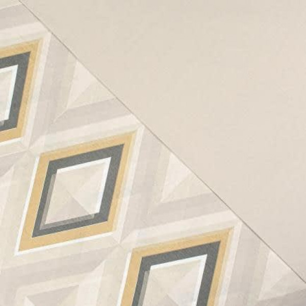 Фото - Комплект постільної білизни Home Line Калейдоскоп бежево-графітовий/гл.перламутр. (174455)